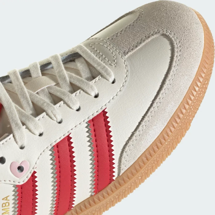 adidas Samba OG cream white/better scarlet/gum (Junior)