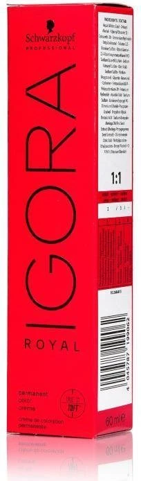 Schwarzkopf Igora Royal Haarfarbe 6-31 dunkelblond matt cendré, 60ml