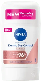 Nivea Anti-Transpirant Derma Dry Control Maximum Deodorant Stick, 50ml