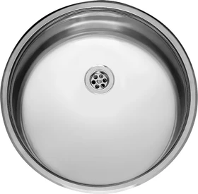 Reginox L18 390 (L) VP 10 cm CC Becken mittig edelstahl