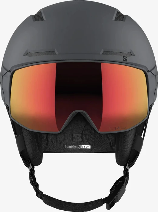 Salomon Driver Prime Sigma Photo MIPS Helm grau