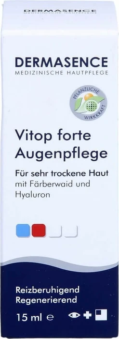 Dermasence Vitop forte Augenpflege Creme, 15ml