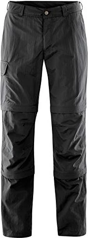 Maier Sports Saale Triple Zip-Off Hose lang schwarz (Herren)