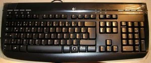 Logitech OEM Internet 350 Keyboard schwarz, USB