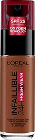 L'Oréal Infaillible 24H Fresh Wear Make-Up Foundation 380 espresso, 30ml