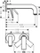 Hansgrohe Axor Citterio 2-Loch Waschbeckenarmatur mit Hebelgriffen Platte und Rautenschliff 220mm polished goldoptik Vorschaubild