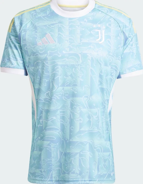 adidas Juventus Turin 2025/2026 Auswärtstrikot ash blue (Herren)
