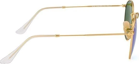 Ray-Ban RB3447 Round Metal 50mm gold/polarized blue