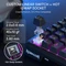 Redragon Behemoth K724 Pro Wireless, schwarz, LEDs RGB, Mint Mambo, USB/Bluetooth, US Vorschaubild