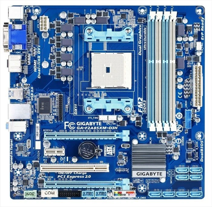 GIGABYTE GA-F2A85XM-D3H (Rev. 1.0/ Rev. 1.1) (AMD FM2)