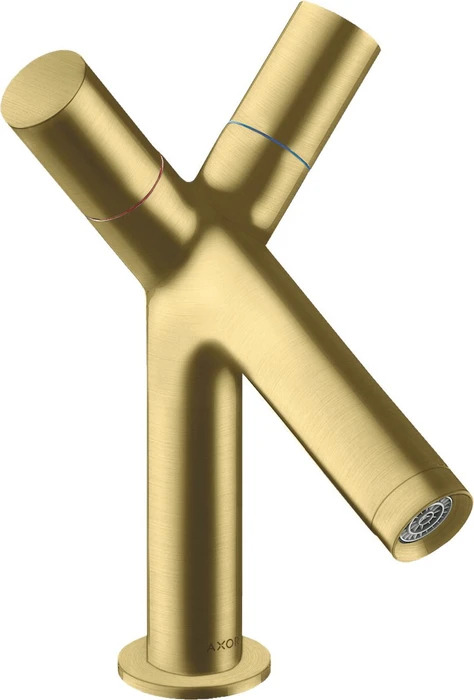 Hansgrohe Axor Starck 80 mit Ablauffernbedienung brushed brass