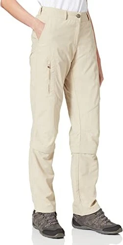 Maier Sports Fulda Zip-Off Hose lang feather gray (Damen)