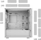 Cougar Uniface Mini RGB White, weiß, Glasfenster Vorschaubild