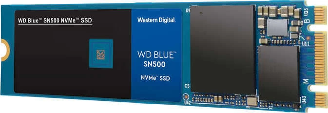 Western Digital WD Blue SN500 NVMe SSD 250GB, M.2 2280 / B-M-Key / PCIe 3.0 x2