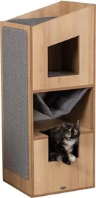 Trixie Cat Tower CityStyle, grau/braun