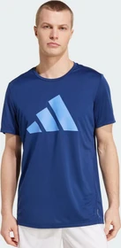 adidas Run It Laufshirt kurzarm dark blue/blue fusion (Herren)