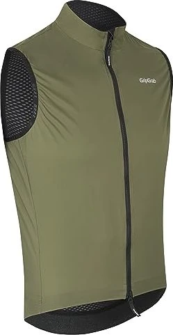 GripGrab Pacr Windproof Lightweight Fahrradweste olive green (Herren)