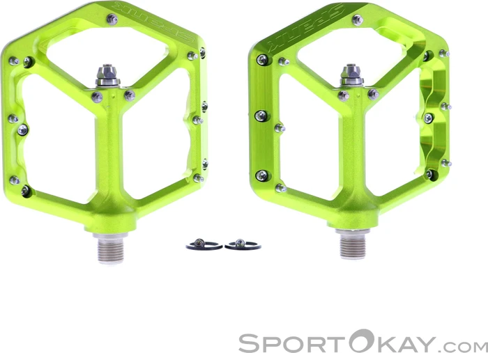 Spank Oozy Reboot Plattformpedale grün
