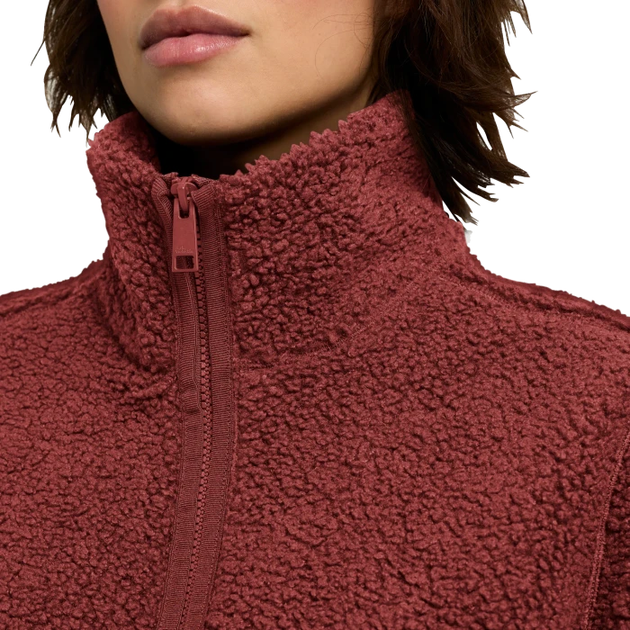 Jack Wolfskin High Curl Fleece Jacke merlot (Damen)