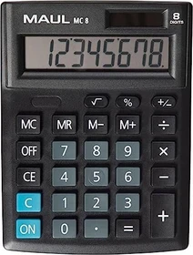 Maul MC 8 Tischrechner, schwarz
