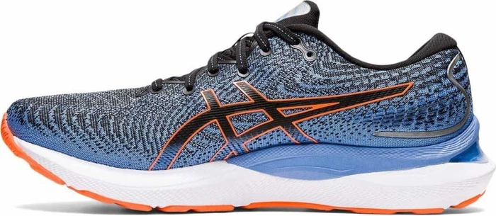 Asics Gel-Cumulus 24 black/shocking orange (Herren)