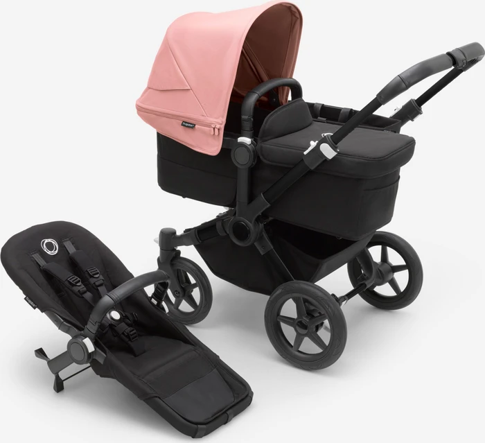 Bugaboo Donkey 5 Mono morgenrosa/mitternachtsschwarz