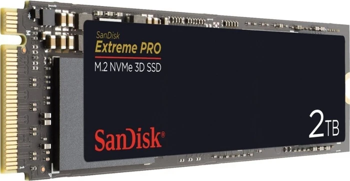 SanDisk Extreme Pro M.2 NVMe 3D SSD 2TB, M.2 2280 / M-Key / PCIe 3.0 x4