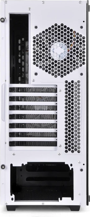 SilverStone Redline Series RL06 GP weiß, Glasfenster, Lüfter LED weiß