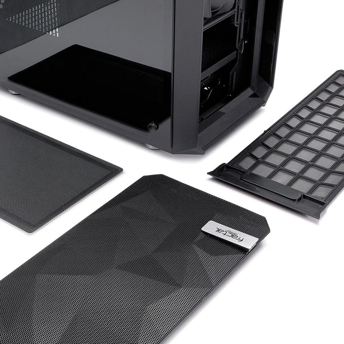 Fractal Design Meshify C Dark, Glasfenster