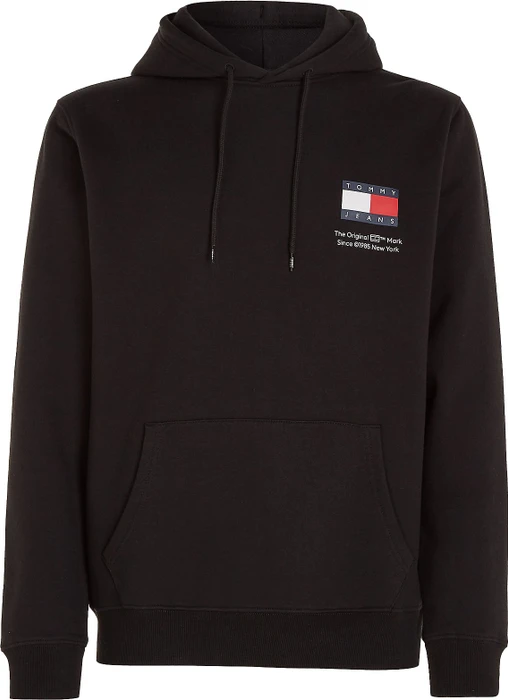 Tommy Hilfiger Essential mit Logo Hoodie schwarz (Herren)