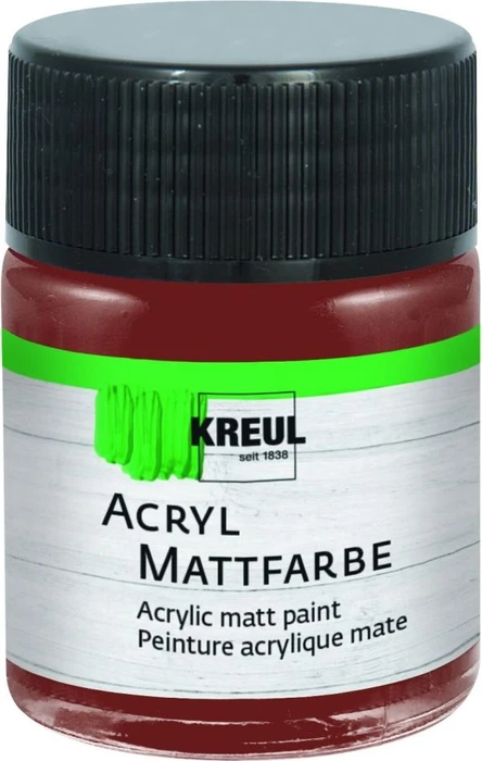 Kreul Acryl Mattfarbe, rehbraun, 50ml (75536)