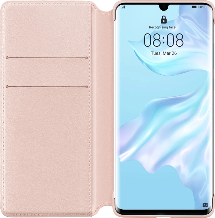 Huawei Wallet Cover für P30 Pro pink