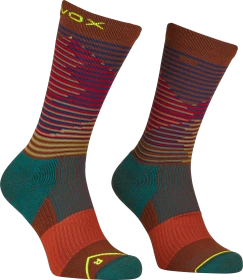 Ortovox All Mountain Mid Socken clay orange (Herren)