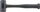 Fortis Schonhammer gummiumantelt, 38cm