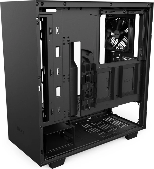 NZXT H500 schwarz, Glasfenster