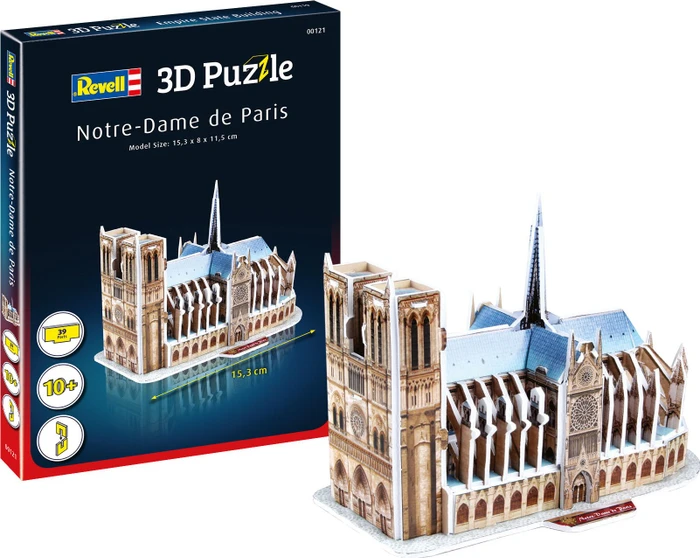Revell 3D-Puzzle "Notre-Dame de Paris" 39 Teile