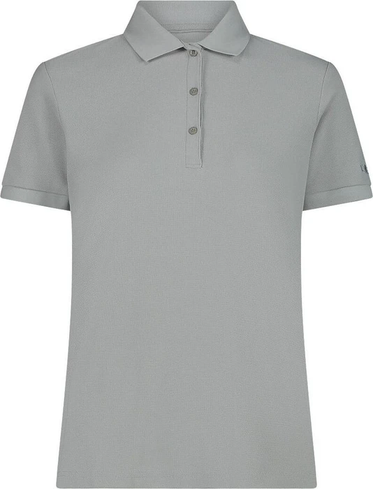 CMP Uni Pique Poloshirt kurzarm silber (Damen)