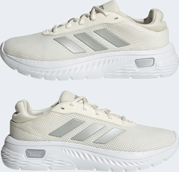 adidas Cloudfoam Comfy off white/silver metallic/cloud white (Damen)