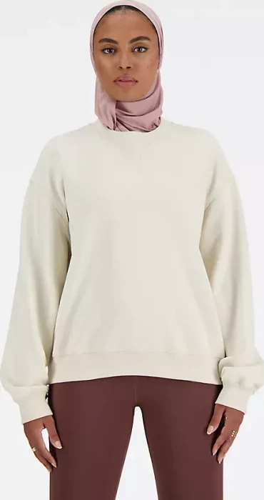 New Balance French Terry Crew Sweatshirt linen (Damen)
