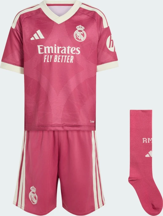 adidas Real Madrid 2026/2027 Ausweichausrüstung kurzarm (Junior)