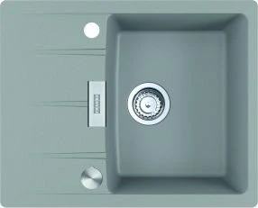 Franke Centro CNG 611-62 Einbau Becken reversibel mit Ablauffernbedienung steingrau