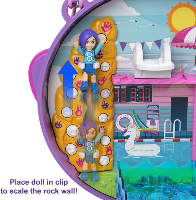 Mattel Polly Pocket - Fußball Schatulle
