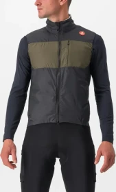 Castelli Unlimited Puffy Fahrradweste black/tarmac (Herren)