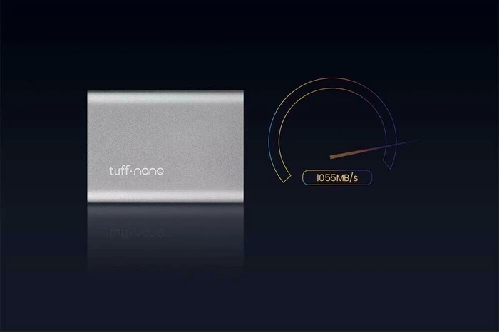 CalDigit Tuff nano, rot, 1TB, USB-C 3.1