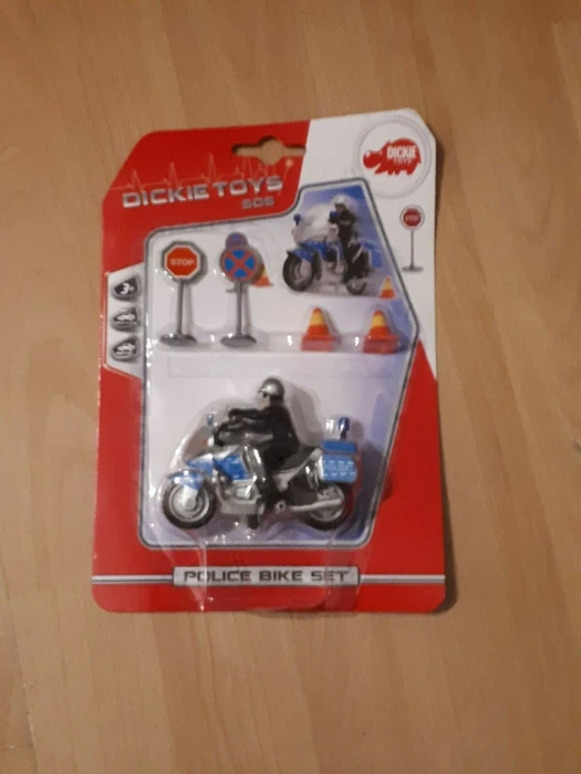 Dickie Toys S.O.S. Police Bike Set