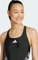 adidas Logo C-Back Badeanzug schwarz/weiß (Damen) Vorschaubild