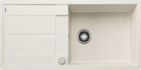 Blanco Metra XL 6 S-F Becken reversibel mit Ablauffernbedienung softweiß