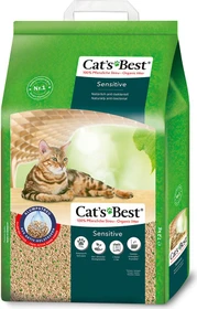 Cat's Best Sensitive Öko-Katzenstreu, mit natürlichem Anti-Odeur, 40l