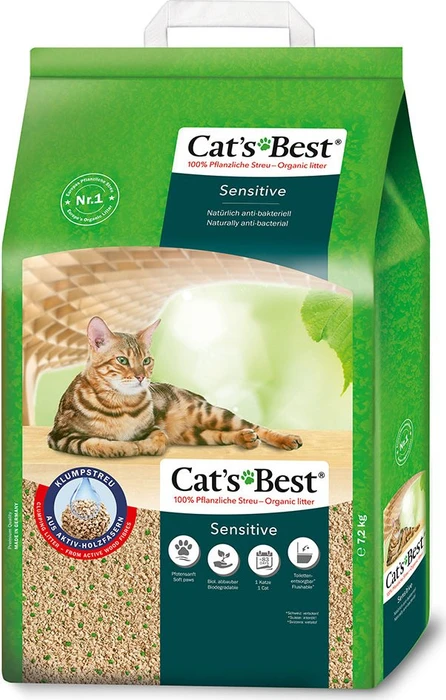 Cat's Best Sensitive ko-Katzenstreu mit natrlichem Anti-Odeur, Granulat  aus Holz/Sgemehl, fest klumpend ab  8,36 (2026) | Preisvergleich Geizhals  Deutschland