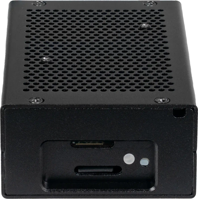 Joy-iT Aluminiumgehäuse für Raspberry Pi 5, schwarz